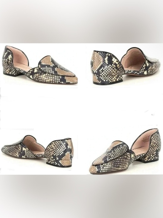 Preston & York Shoes - Preston & York Shannon Snake Print d'Orsay Flats